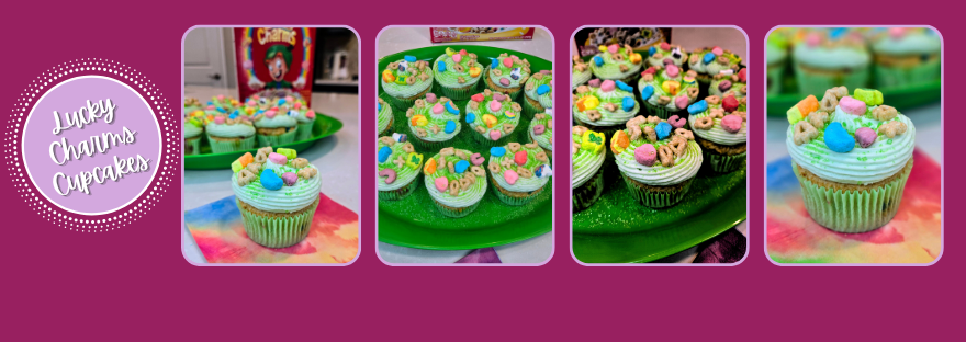 Lucky Charms Cupcakes