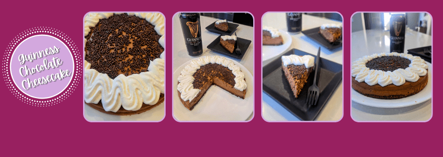 Guinness Chocolate Cheesecake