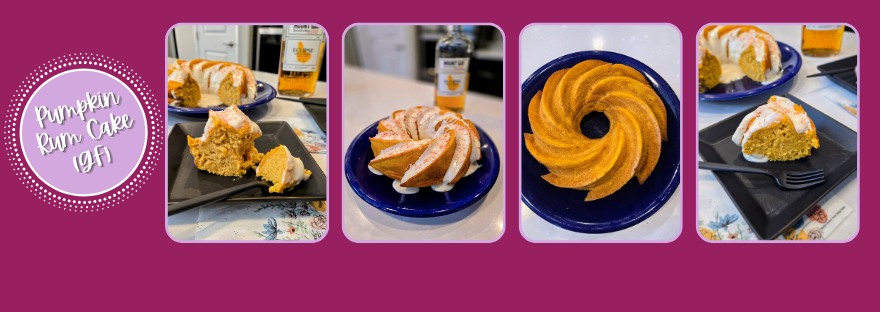 Pumpkin Rum Cake (GF)