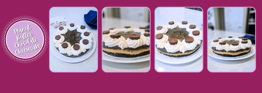 Peanut Butter Chocolate&nbsp;Cheesecake