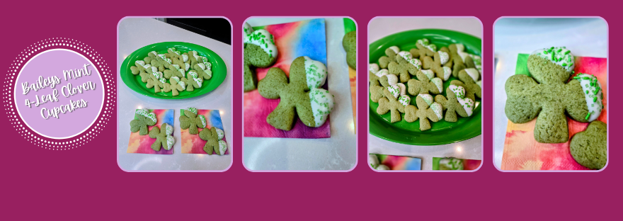 Baileys Shamrock Cookies