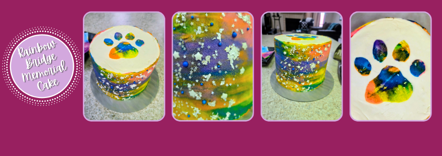 Rainbow Bridge Memorial&nbsp;Cake